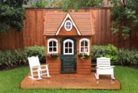 Marvelous Outdoor Playhouses Ideas To Live Childhood Adventures 52