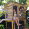 Marvelous Outdoor Playhouses Ideas To Live Childhood Adventures 59