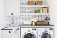 Perfect Functional Laundry Room Decoration Ideas For Low Budget 09