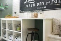 Perfect Functional Laundry Room Decoration Ideas For Low Budget 12