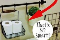 Smart Small Bathroom Organization Ideas For Bathing Comfort 18