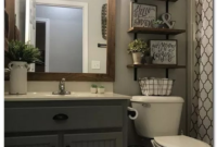 Smart Small Bathroom Organization Ideas For Bathing Comfort 36